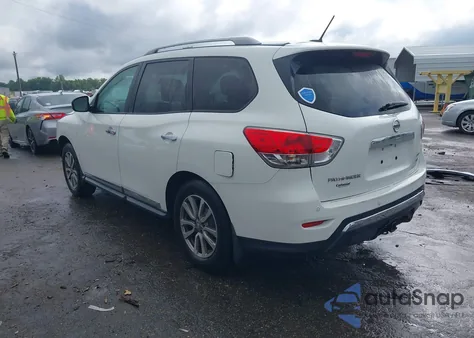 2015 Nissan Pathfinder Sl из США, поврежденный, VIN 5N1AR2MM0FC696879